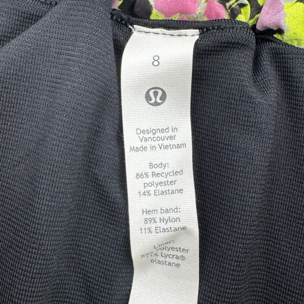 Rare Lululemon Hotty Hot High-Rise Lined Short 4" Size 8 Inflected Highlight - Picture 5 of 11